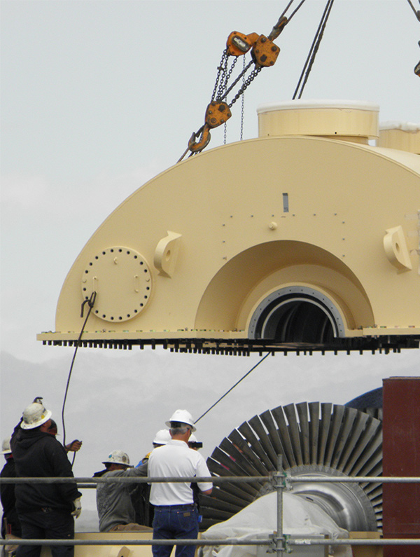 power plant installation